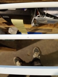 Poartă de siguranță Safety 1st SecureTech, fără găurire, albă - 73-80 cm (poartă de bază — lipsesc 4 inserții de fixare (stare: vezi a 2-a imagine) 2