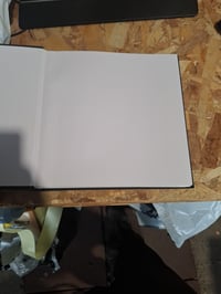 Hama Jumbo fotóalbum 30x30 cm, 100 fehér oldal, 400 fotóhoz, öntapadós, fekete - kozmetikai sérülés (állapot: lásd a 2. képet) 5