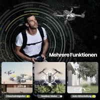 Holy Stone HS440D GPS Drón 4K Kamerával Kezdőknek, 20 Perces Repülési Idő, Követés Funkcióval, Automatikus Visszatérés, 5G FPV Átvitel, Össz 7