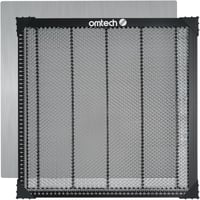 OMTech 400x400mm-es méhsejt lézervágó asztal beépített mérleggel CO2 gravírozógépekhez 1