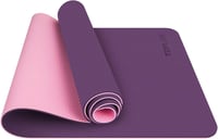 TOPLUS Jógaszőnyeg, Csúszásmentes Tornaszőnyeg Fitnesz és Pilates Edzéshez, 183x61x0,6 cm TPE Anyagú Edzőmatrac Hordozópánttal 1