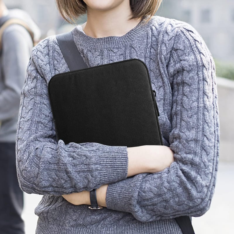 MoKo univerzális tablet tok 9-11" iPad, Galaxy Tab és Surface készülékekhez - Fekete