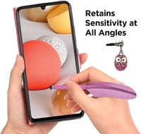 Samsung Galaxy A42 5G Bagolymintás Prémium Bőr Pénztárcatartó Tok 4