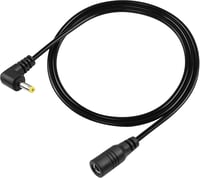 GINTOOYUN DC4017 Tápkábel Hosszabbító 1,5m - 90 Fokos DC 4.0x1.7mm Csatlakozó PSP, Kamera, Elektromos Fogkefe Készülékekhez 1