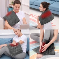 Comfytemp elektromos melegítőpárna, 30x60cm, 3 fokozatú, 2 órás időzítővel, mosható 3