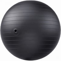 Trideer gimnasztikai labda, robbanásbiztos - 58-65 cm, fekete — záródugó és pumpa nélkül (állapot: lásd a 2. képet) 1