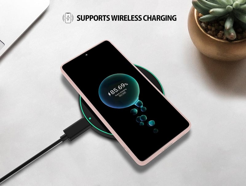 Huawei P30 Rózsaszín Matt Szilikon Tok - MyGadget Karcsú Védőtok