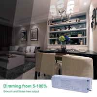 REYLAX 12V 80W Dimmelhető LED Tápegység Transzformátor 7