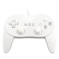 Nintendo Wii Vezetékes Klasszikus Kontroller Pro - Fehér OSTENT Gamepad 1
