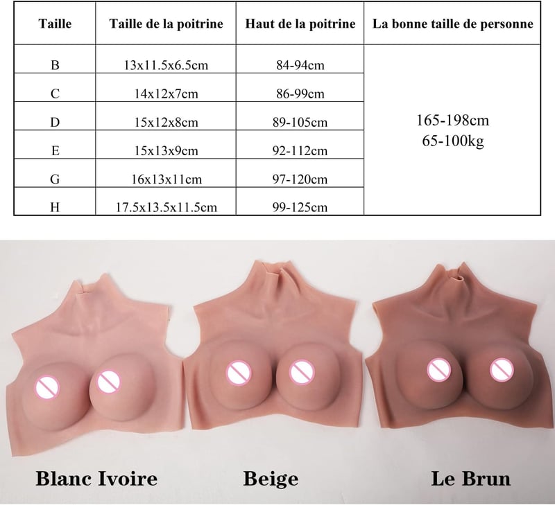 Yuewen Élethű Szilikon Bőr Véres Hatással - Bézs, Pamut Bélelt, Kényelmes Álcázás