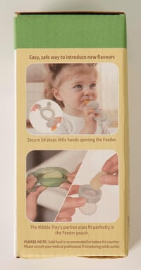 Haakaa baba ételadagoló és mini fagyasztó szett - BPA-mentes, 4 hónapos kortól (szürke) 9