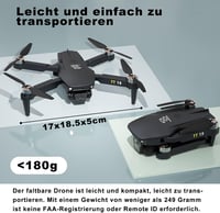 TTROARDS TT19 Mini Drón 1080p Kamerával - 180° Akadályérzékelés, 40 km/h Sebesség, 5G WiFi, Állítható Kamera, Összecsukható Quadcopter Kezdő 7