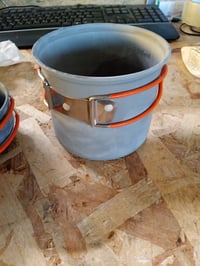 ERBO Aluminijski set posuđa za kampiranje 800 ml set za kuhanje na otvorenom — bez pribora za jelo (stanje: vidi 2. sliku) 2
