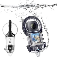 Annadue Vízálló Tok Insta360 ONE X3 Kamerához - IPX8 50m Merülési Védelem, Tartókonzollal, Búvárkodáshoz, Szörfözéshez 2