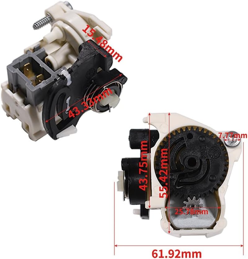 YUCKMZ Csomagtérajtó Zármotor Aktuátor - Kompatibilis Renault Clio MK2, Megane, Twingo MK1 Modellekkel - Egyszerű Beszerelés - 7700435694