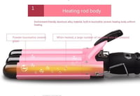 Profi 3 hengeres kerámia hajgöndörítő, állítható hőmérséklettel - 32 mm 7