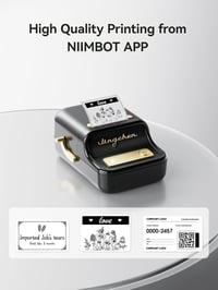 NIIMBOT B21 Vezeték Nélküli Hőnyomtatós Címkéző Gép - Tintamentes Bluetooth Címkenyomtató  5