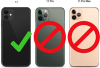 iPhone 11 Ütésálló Védőtok - Átlátszó Hátlap Fekete Kerettel 7