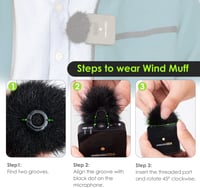 RODE Wireless Go 2 mikrofonhoz szélvédő és pop filter szett (2 db) 4