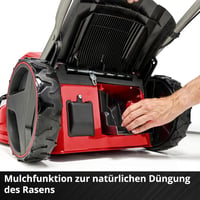 Einhell GP-CM 36/52 S Li BL Akkumulátoros Fűnyíró, 36V, 52cm Vágásszélesség, Kefementes Motor, 65L Gyűjtőkosár, Kerékhajtás, 4db 5.2Ah Akkuv 8