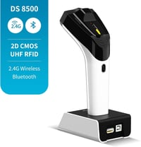 NETUM vezeték nélküli hibrid RFID és vonalkódolvasó, Bluetooth-os UHF és 2D szkennelés 2