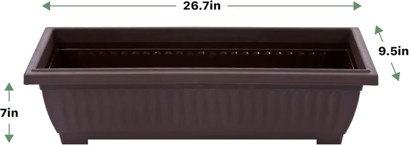 Khome Gear 4 szintes barna-fekete vertikális virágtartó állvány bel- és kültérre