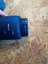 Ion8 boca za vodu 500 ml tamnoplava, nepropusna, otvaranje jednom rukom, bez BPA, perivo u perilici posuđa — ogreban čep (stanje: vidi 2. sliku) 3