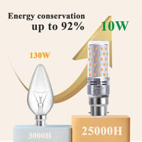 Philips B22 10W LED kukorica izzó, meleg fehér, 2 darabos csomag 3