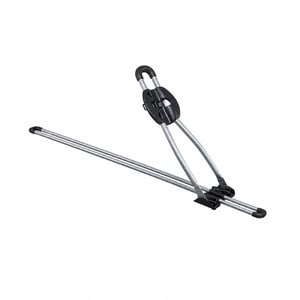 Thule Freeride 532 tetőre szerelhető kerékpártartó, ezüst, 149x21x8,4 cm - használt — hiányzó rögzítőelemek (állapot: lásd a 2. képet)