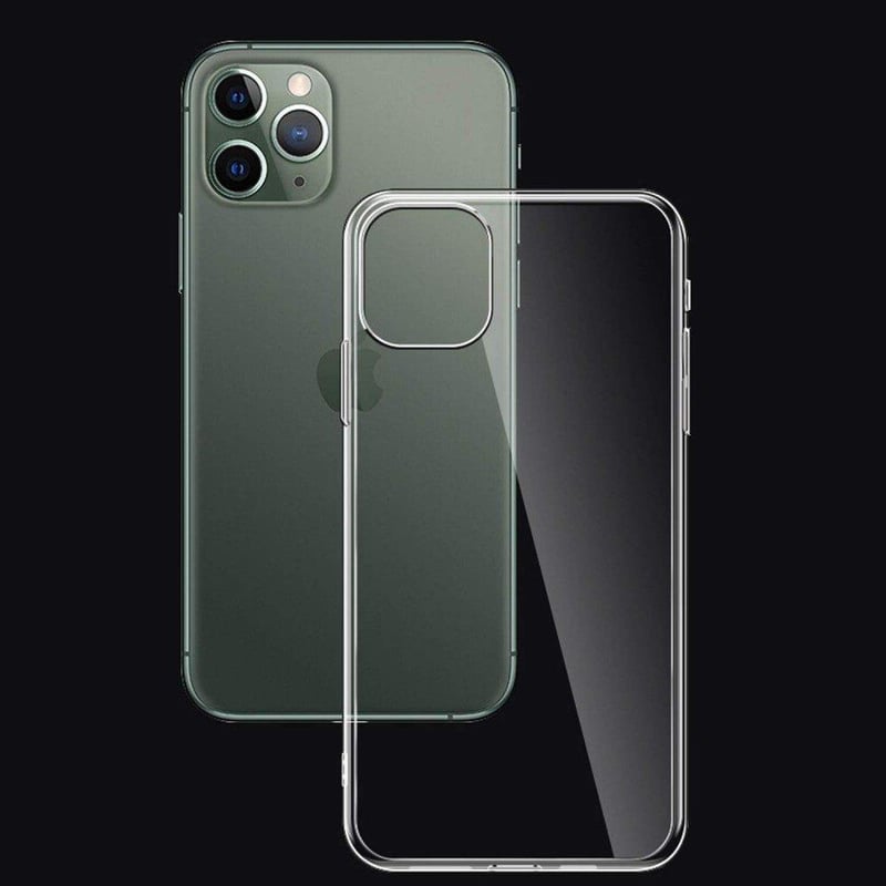 iPhone 11 Pro Max átlátszó ütésálló szilikon védőtok