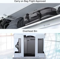 HOMIEE 40L Lopásbiztos Vízálló Üzleti Laptop Hátizsák, Bővíthető Kézipoggyász 3