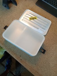 SIGG Metal Box Plus L alumínium ételhordó doboz elválasztóval, 1,2 L, BPA-mentes, mosogatógépben — foltos、】【 (állapot: lásd a 2. képet) 2
