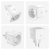 EIGHTREE ET21 Smart WiFi Okoskonnektor 4 db, Alexa és Google Home kompatibilis 8