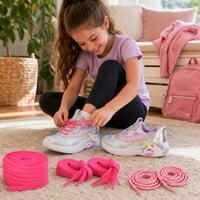 Unikro balíček: 2x ploché šnúrky + 2x trblietavé šnúrky + tenisky Skechers (28,5) 1