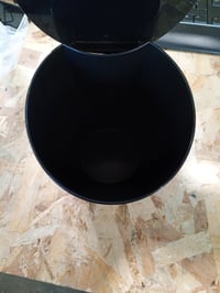 Coș de gunoi pentru bucătărie Mepal Calypso cu capac, 2200 ml, Nordic black – interiorul capacului zgâriat, compatibil cu mașina de spălat vase (stare: vezi a 2-a imagine) 3