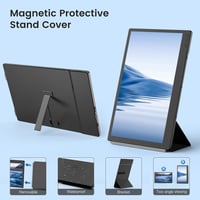 Hordozható SMISEACOW 11,6" Full HD IPS monitor laptophoz, konzolokhoz, védőtokkal 3