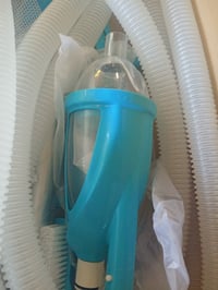 Intex Deluxe Pool Maintenance Kit 28003 medencetisztító készlet 5 részes, porszívófejjel, kefével és tömlővel, használt állapot 3