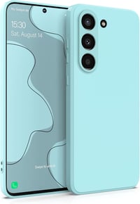 Samsung Galaxy S23 Vékony Szilikon Tok - MyGadget Karcsú Védőtok Mattított Világoskék 1