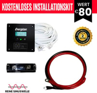 Energizer EPE1100 Tiszta Szinusz Inverter 1100W/2200W - 12V-230V Autós Áramátalakító, 2 USB Port, LCD Kijelző, Túlfeszültség Védelem 2