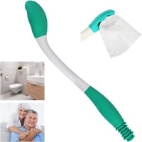 BUENTYA Hosszú Nyélű WC Segédeszköz Időseknek - 38,1 cm-es Toalettpapír Tartó 1