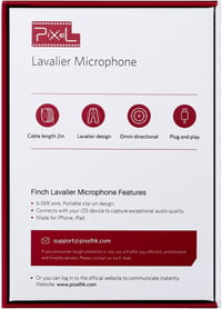 Pixel MFi Csíptetős Mikrofon iPhone/iPad-hez - Omnidirekcionális, HiFi Minőségű Hangfelvételre 8