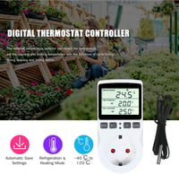 Digitális termosztát időzítővel terráriumokhoz és akváriumokhoz - VISLONE 7