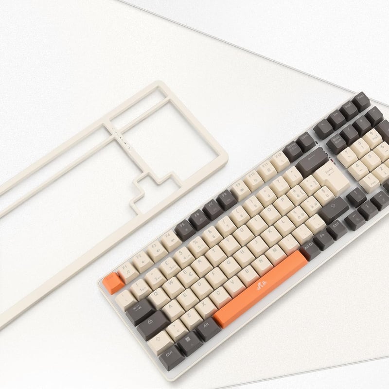 Rii Gaming RK909 Mechanikus Gaming Billentyűzet - Hármas Csatlakozás, RGB Háttérvilágítás, Cserélhető Gombok, Újratölthető Akkumulátor, PC/Lap