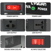 Yinleader 500W Automata Feszültségstabilizátor - 110V/220V Átalakító 4