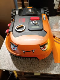 Robot de tuns iarba WORX Landroid WR165E pentru suprafețe de 500 m², WiFi și Bluetooth, punte de tăiere flotantă — fără acumulator și accesorii (stare: vezi a 2-a imagine) 2