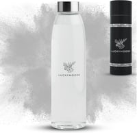 Luckymoose Nagy Űrtartalmú Üvegpalack 675 ml - Stílusos Ivópalack 1