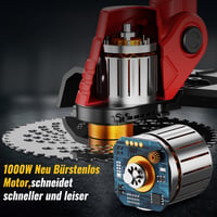 Conentool 1000W Akkus Fűkasza Szegélynyíró 24V Kefe Nélküli Motorral, 2db 4000mAh Akkumulátorral, 3 Vágópengével, 30cm Vágásszélességgel, Pi 2