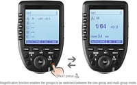 Godox Xpro-S 2.4GHz Vezeték Nélküli Vaku Kioldó Sony Kamerákhoz - 1/8000s HSS TTL Távkioldó A7II A7 A99 A9 A7R ILCE-600L Kompatibilis 5