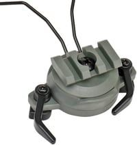 WISEONUS Taktikai Airsoft Sisak Adapter Comtac Fejhallgatókhoz - Összecsukható Nylon Felfüggesztés, Katonai Felhasználásra, OD Színben 4