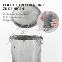 PETKIT 5 az 1-ben profi kutyanyíró gép beépített porszívóval, 1,5L-es tartállyal 8